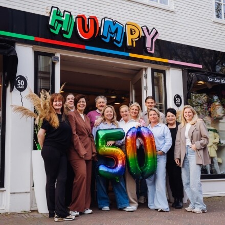 Humpy viert 50 jaar kindermode, service en vertrouwen
