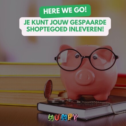 Shoppen bij Humpy wordt nóg leuker: spaar bonuspunten en krijg korting cadeau