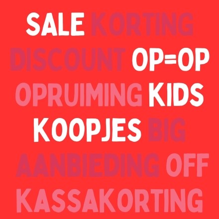 Start uitverkoop