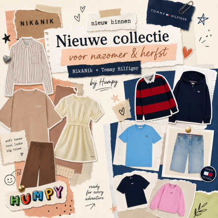 Nieuwe kinderkleding voor koudere dagen, nazomer en herfst: Nik&Nik en Tommy Hilfiger zijn binnen