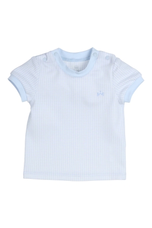Gymp Vidrio T-shirt LB-W Light Blue - White