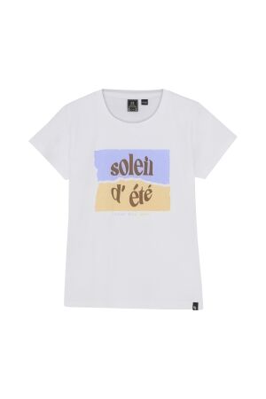 Indian Blue Jeans T-shirt Chest print 1450 Bright White