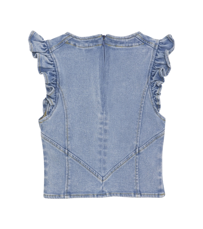 Indian Blue Jeans blouses 7775 Light Denim Blue 970259
