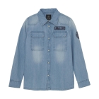 Indian Blue Jeans overhemden 7775 Light Denim Blue 960135