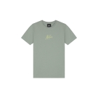 Malelions Junior shirts Agave Green MJ1-SS25-09