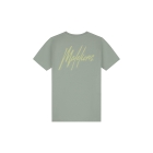 Malelions Junior shirts Agave Green MJ1-SS25-09