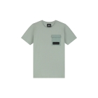 Malelions Junior shirts Agave Green MJ1-SS25-23