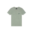 Malelions Junior shirts Agave Green MJ2-SS25-01