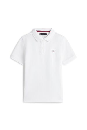 Tommy Hilfiger Flag Polo White