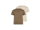 Calvin Klein shirts 0F4 Shitake/ Classic Beige IB0IB01093