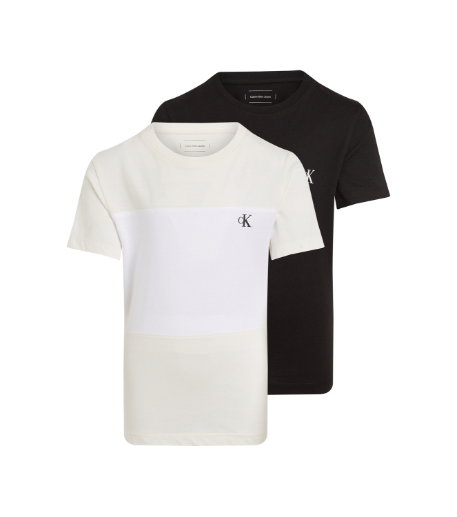 Calvin Klein shirts 0GJ Black / Tofu Colorblock IB0IB02441