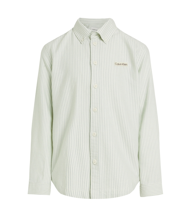 Calvin Klein overhemden 0CD Green Stripe 01 IB0IB02515