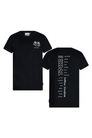 Retour Jeans shirts 9000 black RJB-051-206