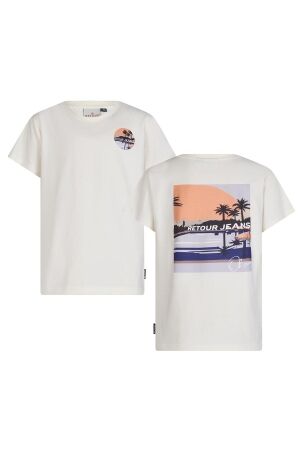 Retour Jeans Joshua t-shirt 1002 off white