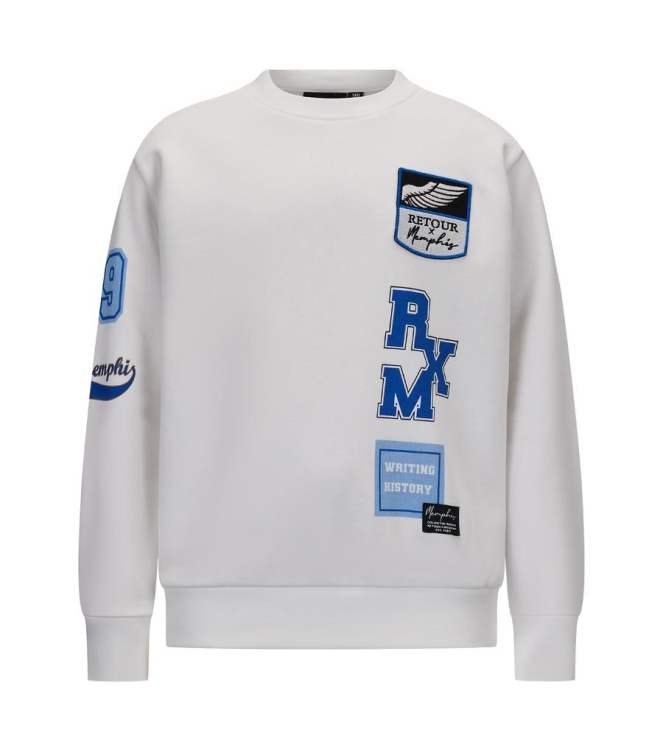 Retour Jeans truien & vesten 1000 white RJB-051-721