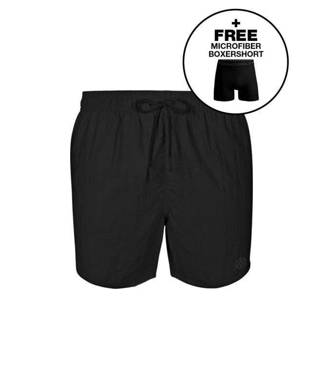 Muchachomalo zwemkleding Black SOLID2062-46J
