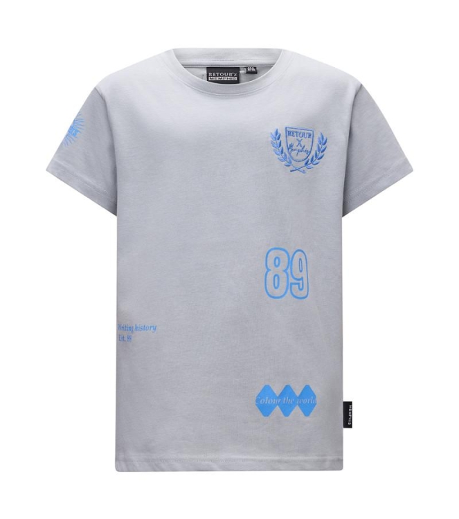 Retour Jeans shirts 8009 soft grey RJB-052-208