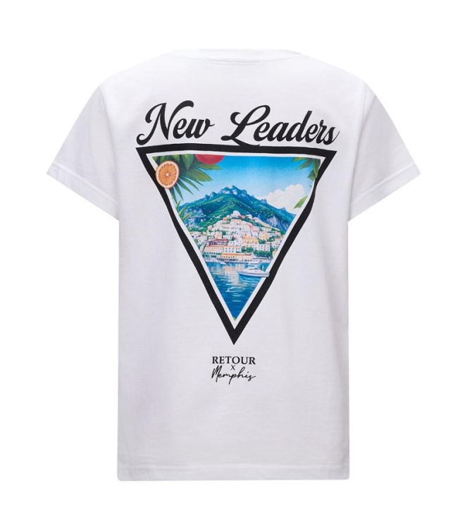 Retour Jeans shirts 1000 white RJB-052-209