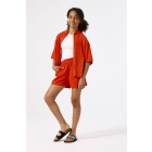 Garcia blouses 6095-manderinred C52631