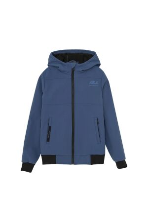 Indian Blue Jeans Soft Shell Hooded Jas 7584 Washed Blue