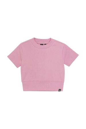 Indian Blue Jeans T-shirt Cropped Rib 5261 Moonlite Mauve