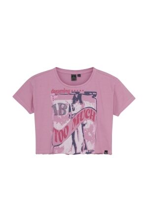 Indian Blue Jeans T-shirt Wide Cropped 5261 Moonlite Mauve