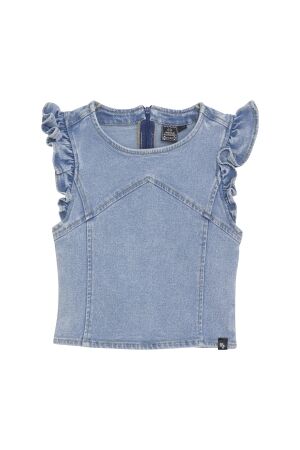 Indian Blue Jeans Blouse Denim 7775 Light Denim Blue