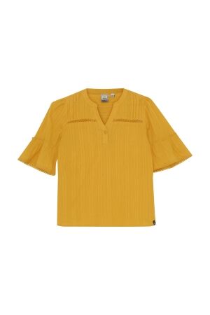 Indian Blue Jeans Blouse Fancy 3053 Radiant Yellow