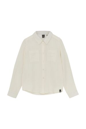 Indian Blue Jeans Blouse linnen 1450 Bright White