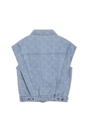 Indian Blue Jeans blazers & gilets 7775 Light Denim Blue 970169