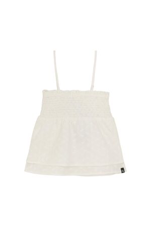 Indian Blue Jeans Broderie Singlet 1103 Cloud