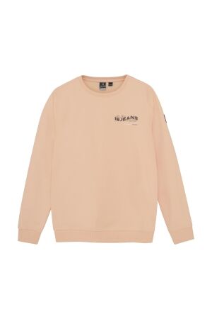 Indian Blue Jeans Sweater IB Jeans Backprint 4219 Peach Parfait
