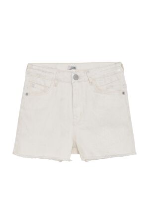 Indian Blue Jeans Korte broek Denim High Waist 1120 Silver