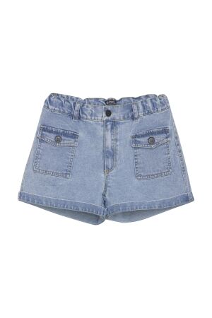 Indian Blue Jeans Cargo korte broek denim 7775 Light Denim Blue