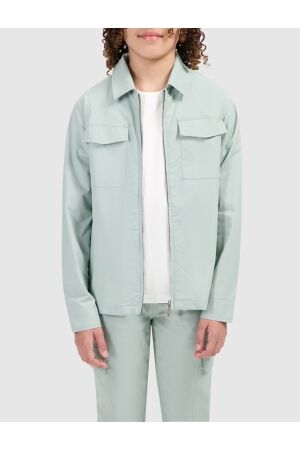 Ballin Amsterdam Regular fit Cargo Overhemd Green