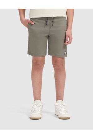 Ballin Amsterdam Regular fit Casual Korte broek Dark Army