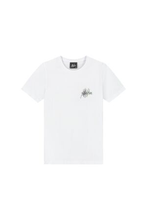 Malelions Junior shirts White MJ2-SS25-13
