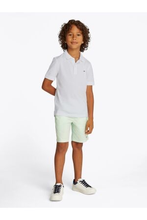 Tommy Hilfiger Flag Polo YAF Bright White