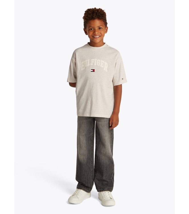 Tommy Hilfiger shirts PMT Snow White Heather KB0KB09533