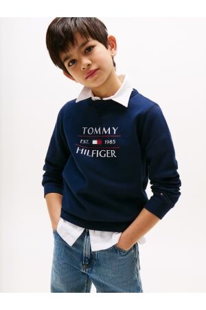 Tommy Hilfiger Tommy Flag Hilfiger Sweatshirt C1G Dark Night Navy