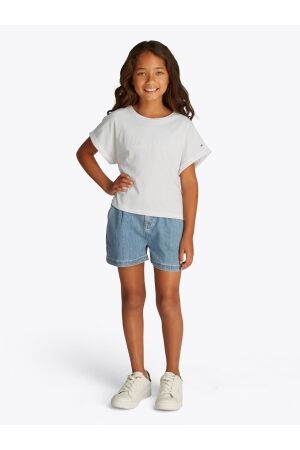 Tommy Hilfiger Hilfiger Embroidery T-shirt YBR White