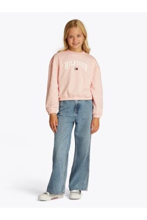 Tommy Hilfiger Varsity Sweatshirt XT0 Coral Ice Heather