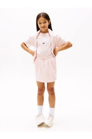 Tommy Hilfiger Pleat Terry Rok XT0 Coral Ice Heather