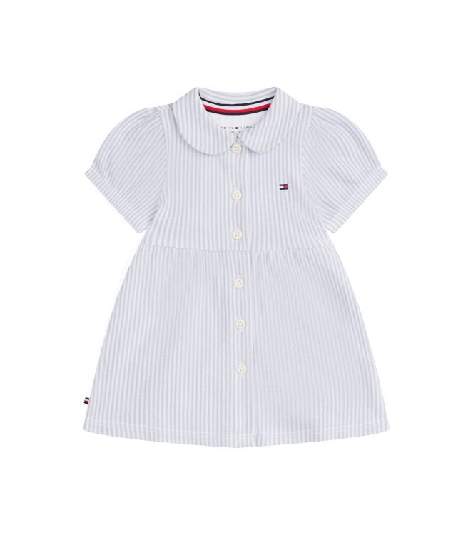 Tommy Hilfiger jurken 0A5 Breezy Blue Stripe KN0KN02043