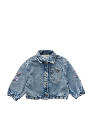 Your Wishes Stretch Denim | Denim Jacket 707 Sky Blue
