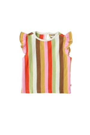Your Wishes Multi Stripes | Ruffle Shirt 998 Multicolor