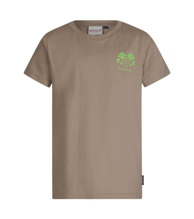 Retour Jeans shirts 2080 camel RJB-051-206
