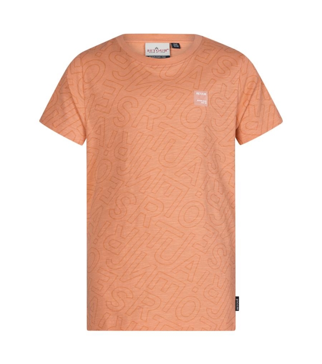 Retour Jeans shirts 7003 living coral RJB-051-210