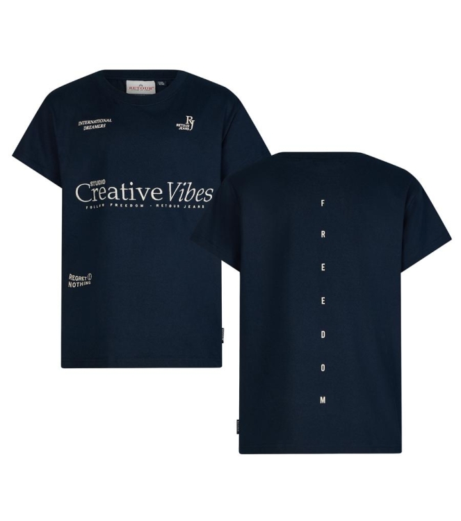 Retour Jeans shirts 5085 dark navy RJB-051-211