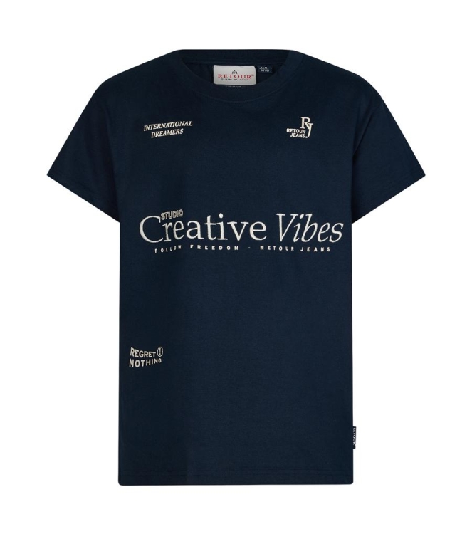 Retour Jeans shirts 5085 dark navy RJB-051-211